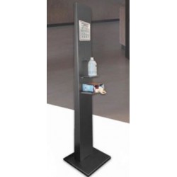 Dispenser Sapone Da Muro 1100ml In Acciaio Inox - Antigoccia Per Bagni Pubblici E Uffici