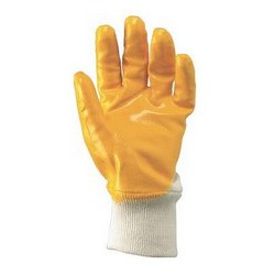 Guanto Da Lavoro In Tessuto Jersey Di Cotone Impregnato In NBR Leggero Polsino Elastico 31189172 - Foto 3